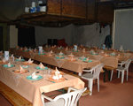 la salle décorée