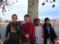 Valentin, Anthony, Nelson et Kyny