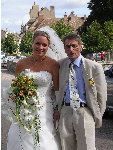 Céline et Bernard, son papa
