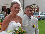 Céline et Bernard, son papa