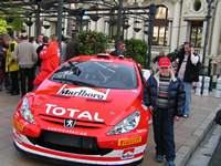 Anthony et la 307 WRC